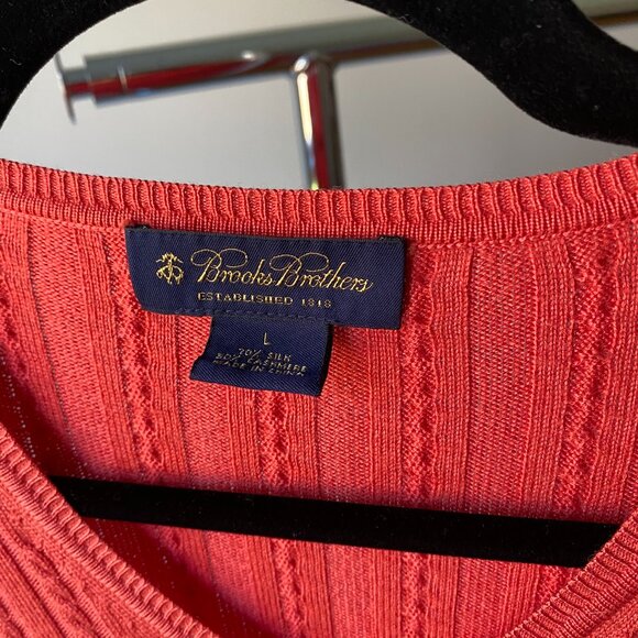 Brooks Brothers Knit Sweater Silk Cashmere blend - Picture 2 of 4